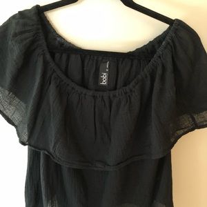 Black off shoulder NWOT